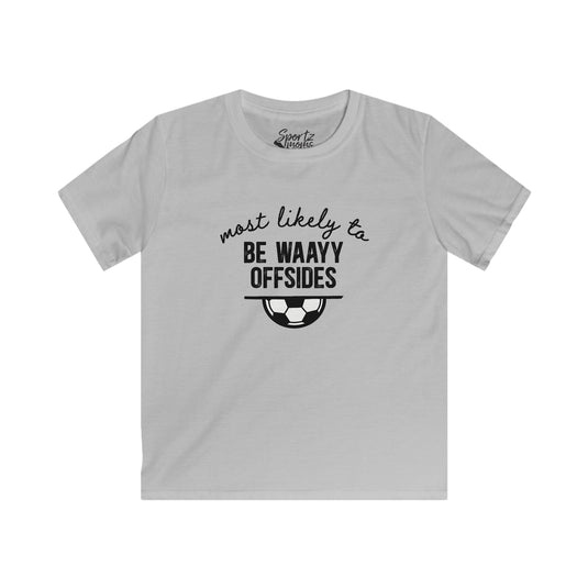 Most Likely To Soccer Youth Unisex Basic T-Shirt