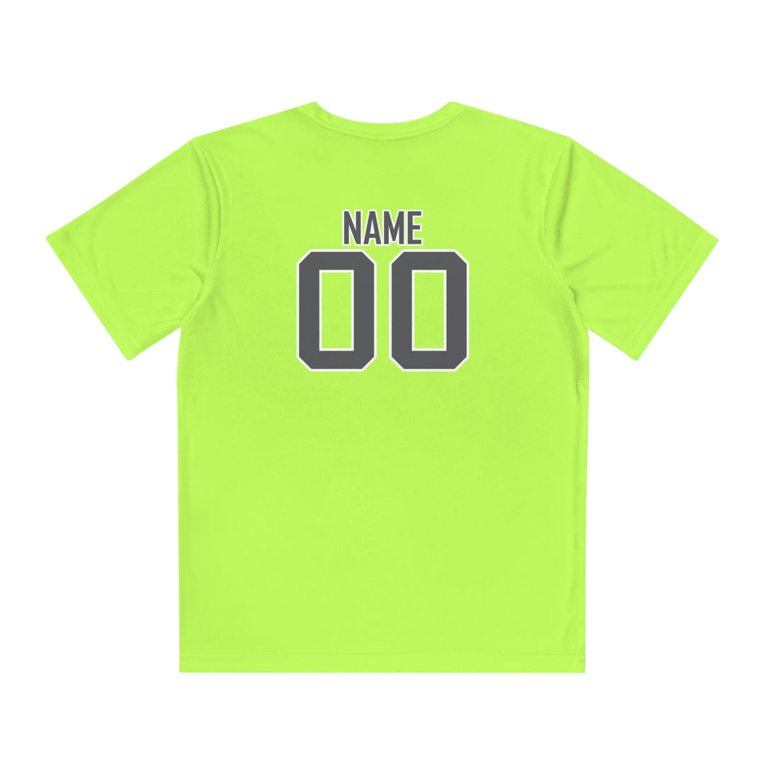 Unisex Youth Short Sleeve Competitor Moisture Wicking T-Shirt Color Options 1