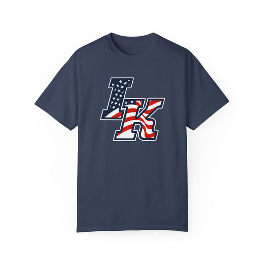 Iron Knights Premium Adult Unisex T-Shirt - Flag Design