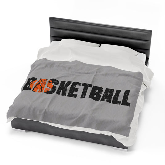 Basketball Plush Blanket