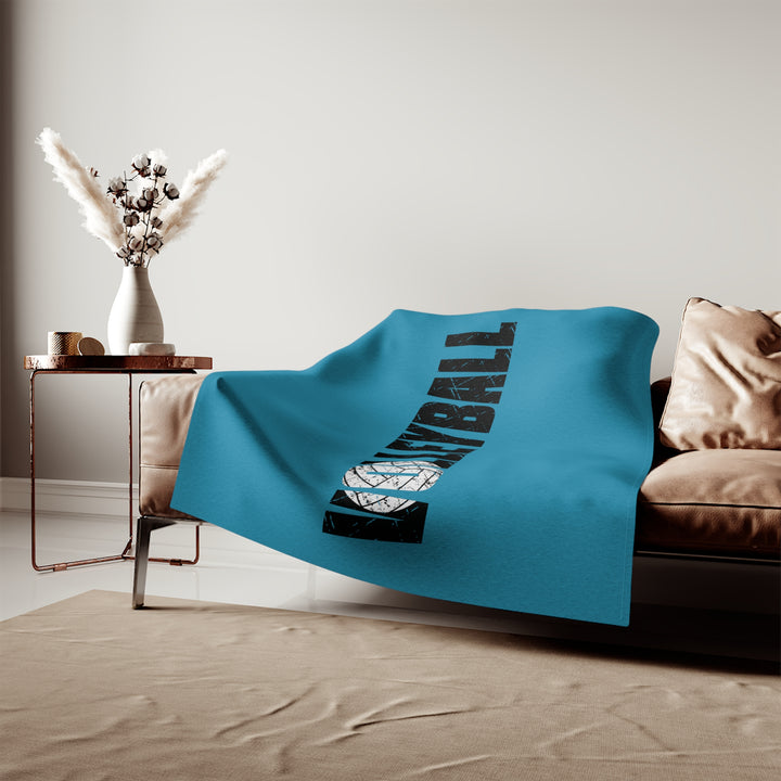 Volleyball Sweatshirt Blanket
