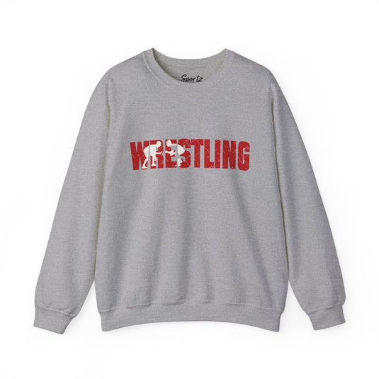 Wrestling Adult Unisex Basic Crewneck Sweatshirt