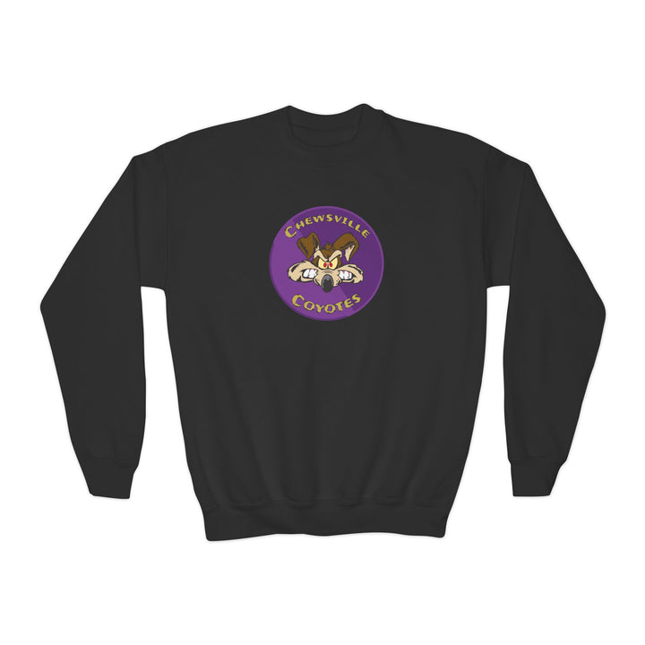 Chewsville Coyotes Unisex Youth Crewneck Sweatshirt