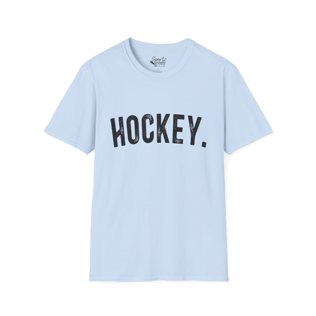 Rustic Design Hockey Adult Unisex T-Shirt