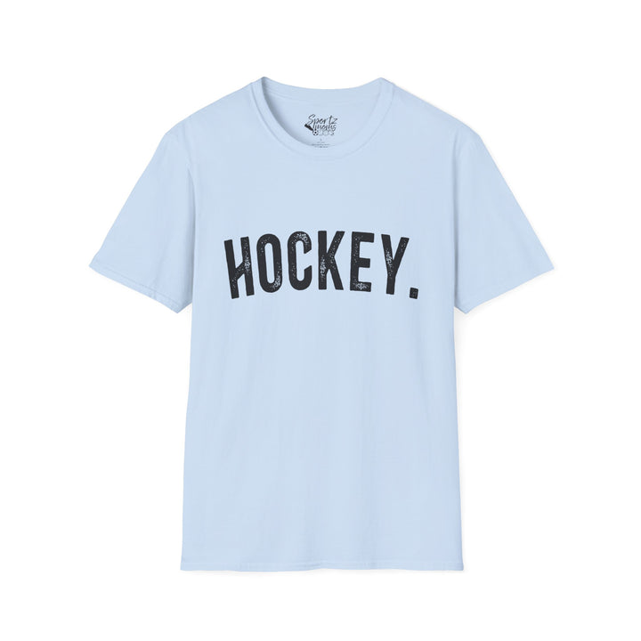 Rustic Design Hockey Adult Unisex T-Shirt