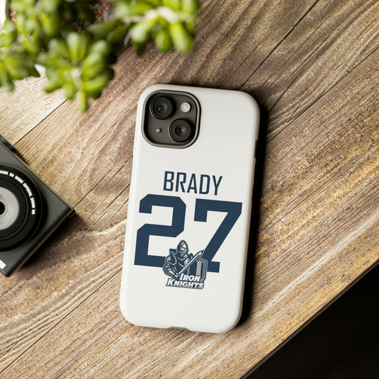 Iron Knights Phone Case w/Knight Design and Name & Number