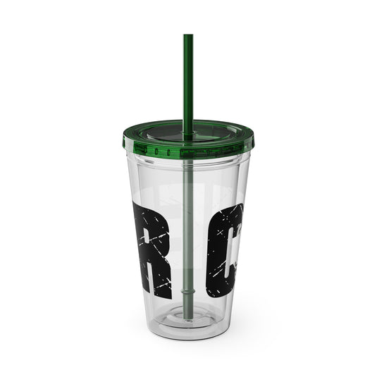 Cheer 16 oz Sunsplash Tumbler with Straw