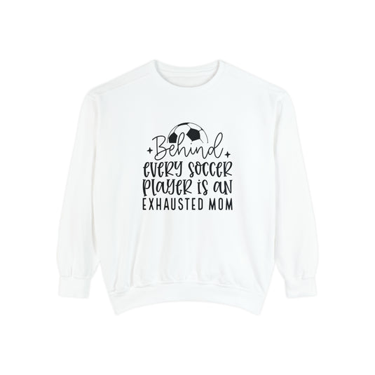 Behind Every Soccer Player Adult Unisex Premium Crewneck Sweatshirt