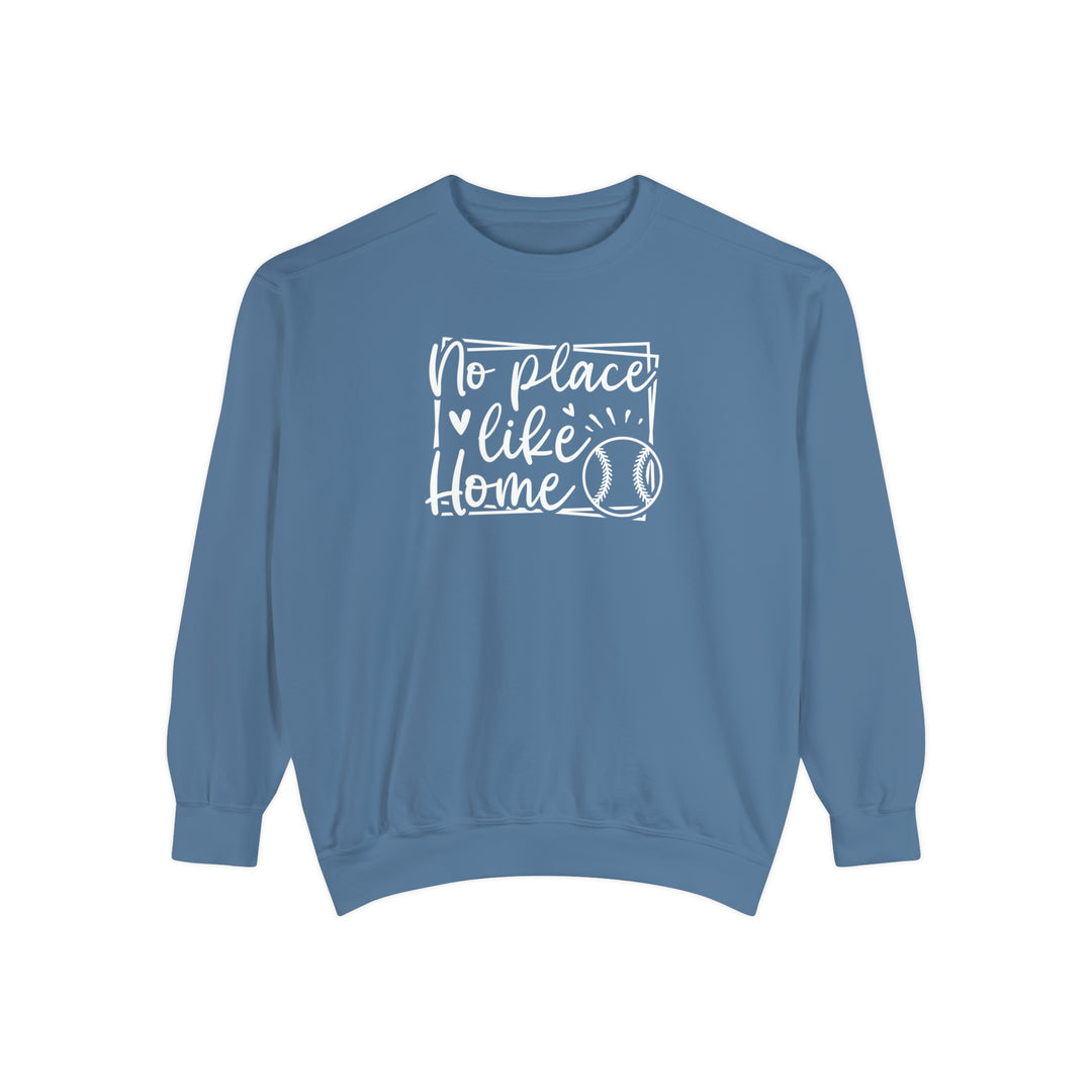 No Place Like Home Baseball Adult Unisex Premium Crewneck Sweatshirt
