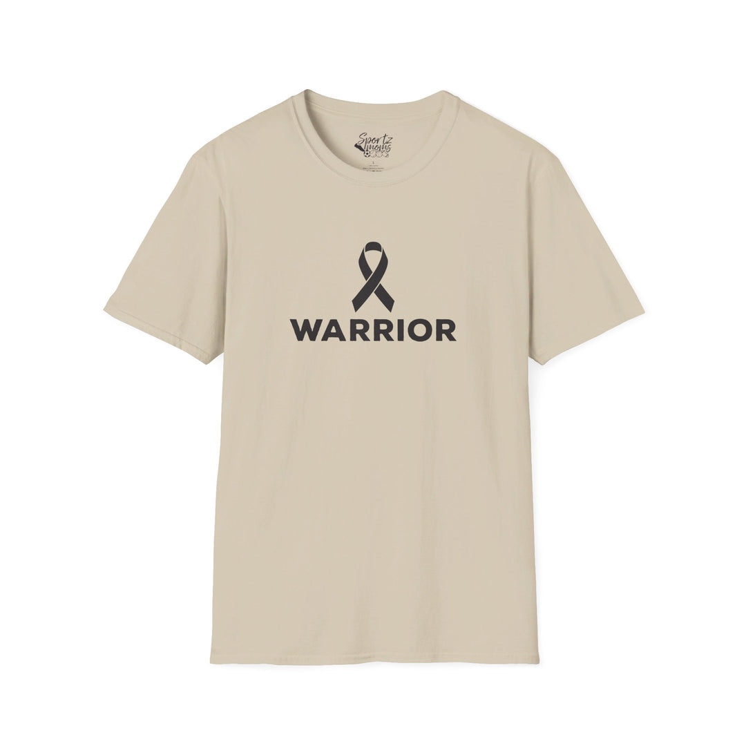 Cancer Ribbon Warrior Adult Unisex T-Shirt