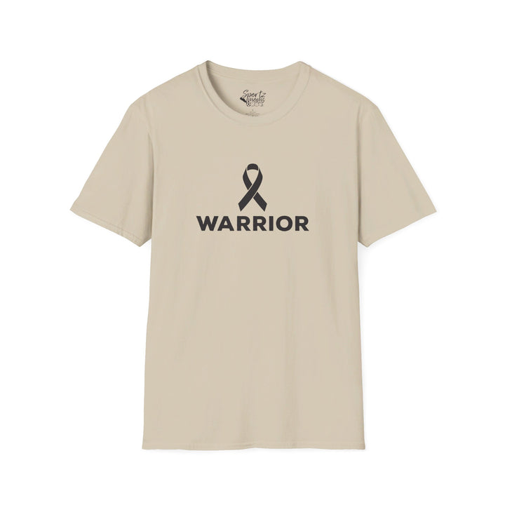 Cancer Ribbon Warrior Adult Unisex T-Shirt