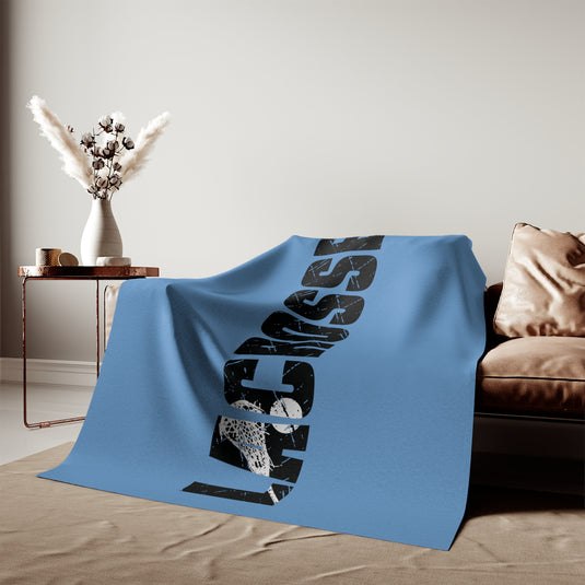 Lacrosse Sweatshirt Blanket