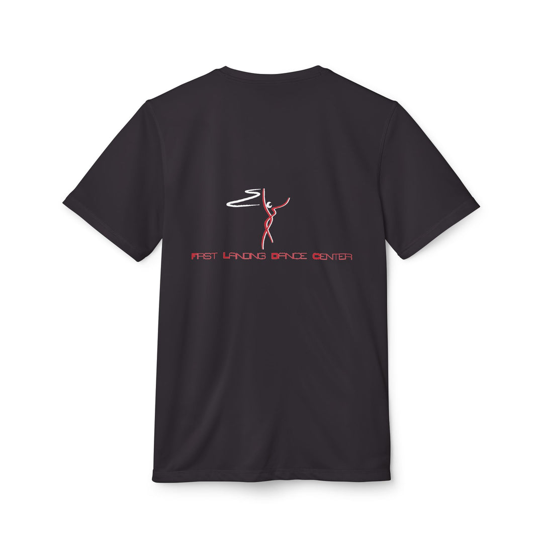 First Landing Dance Center Unisex Adult Adidas® Sport T-shirt