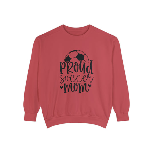 Proud Soccer Mom Adult Unisex Premium Crewneck Sweatshirt