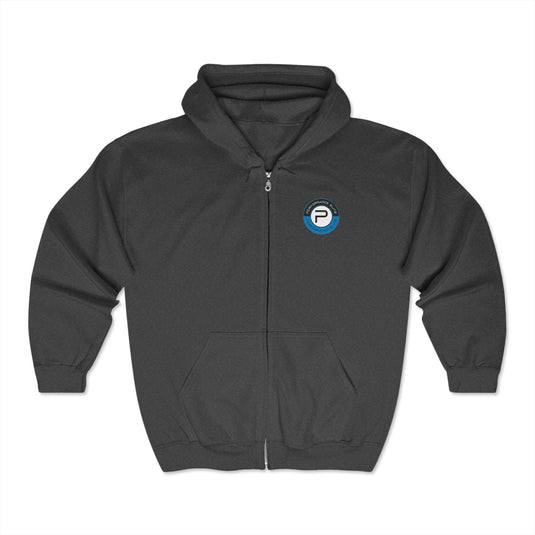Performance Elite Unisex Adult Basic Full Zip Hooded Sweatshirt