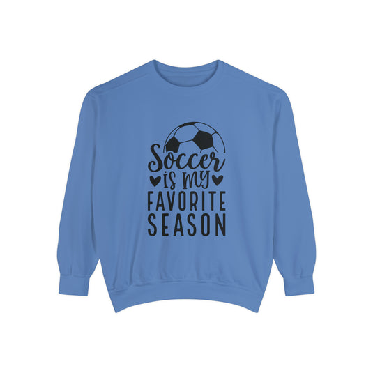 Soccer is My Favorite Season Adult Unisex Premium Crewneck Sweatshirt