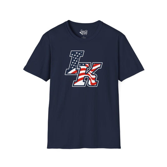 Iron Knights Basic Adult Unisex T-Shirt - Flag Design