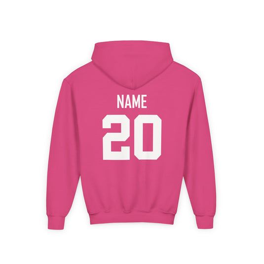 Latrobe Boys Soccer Unisex Youth Basic Hooded Sweatshirt - Cancer Design