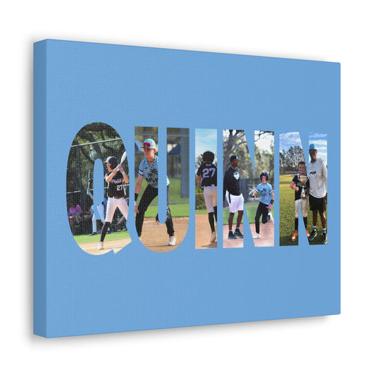 Custom Picture Block Name Canvas