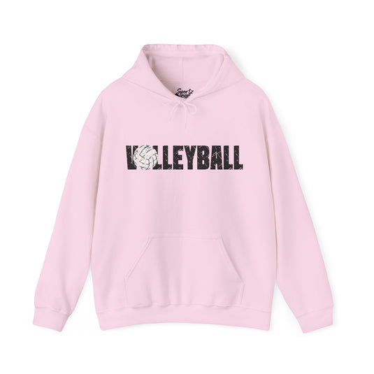 Volleyball Adult Unisex Basic Hooded Sweatshirt