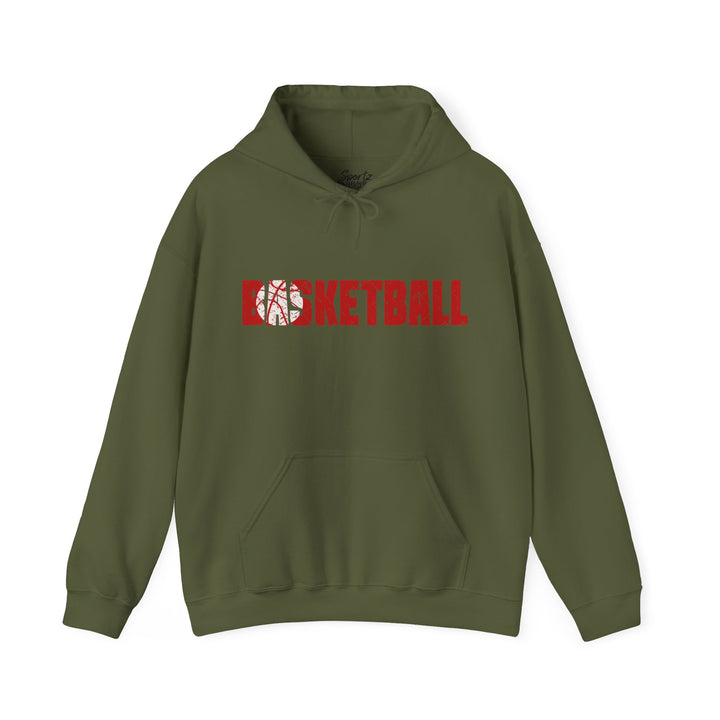 Basketball Adult Unisex Hooded Sweatshirt