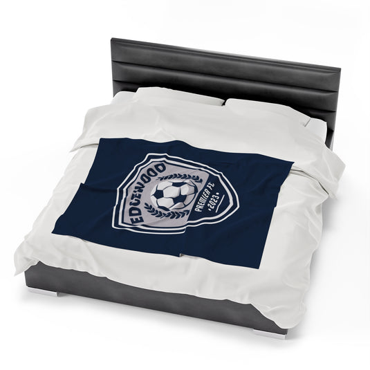 Edgewood Premier FC Velveteen Plush Blanket