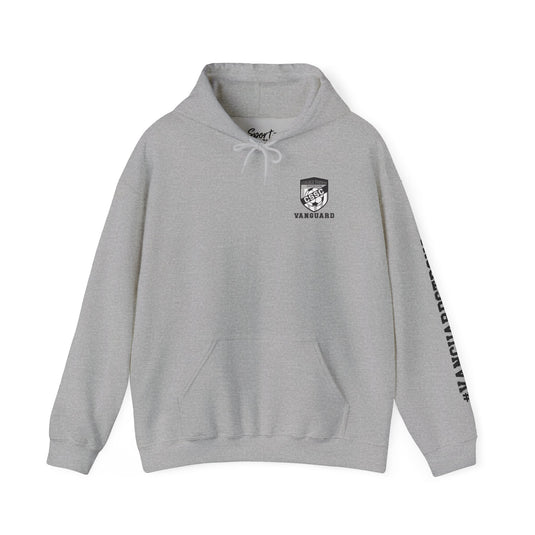 College Station Soccer Club Vanguard Unisex Adult Hooded Sweatshirt w/ Logo on Left Chest