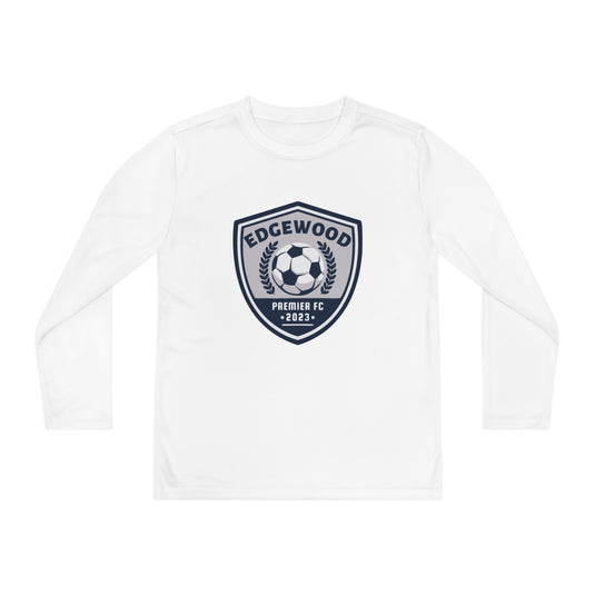 Edgewood Premier FC Unisex Youth Long Sleeve Competitor Moisture Wicking Shirt