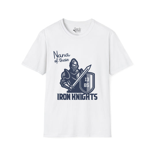 Iron Knights Basic Adult Unisex T-Shirt - Nana of These Design