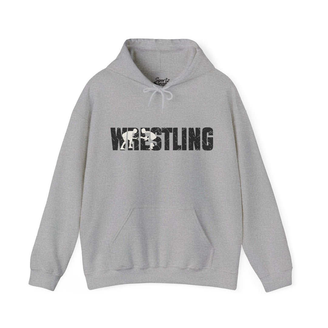 Wrestling Adult Unisex Hooded Sweatshirt