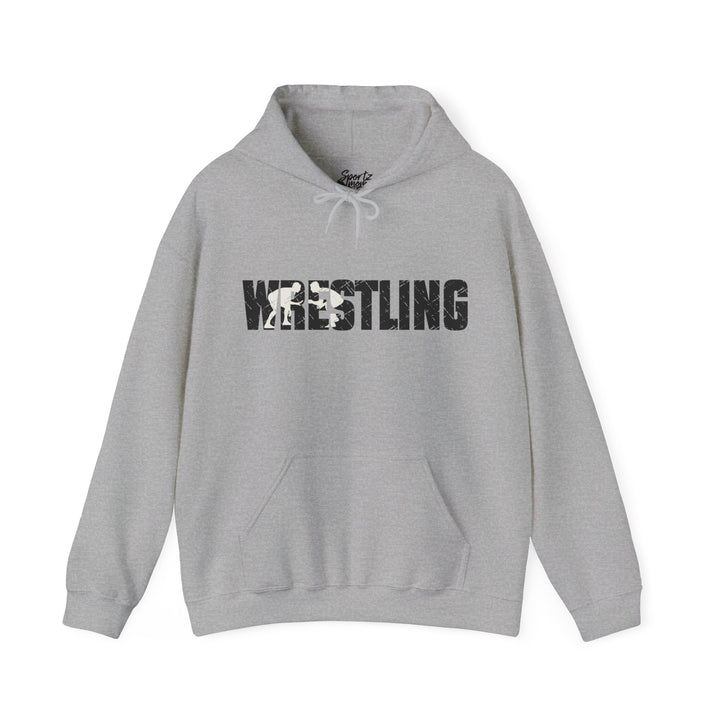 Wrestling Adult Unisex Hooded Sweatshirt