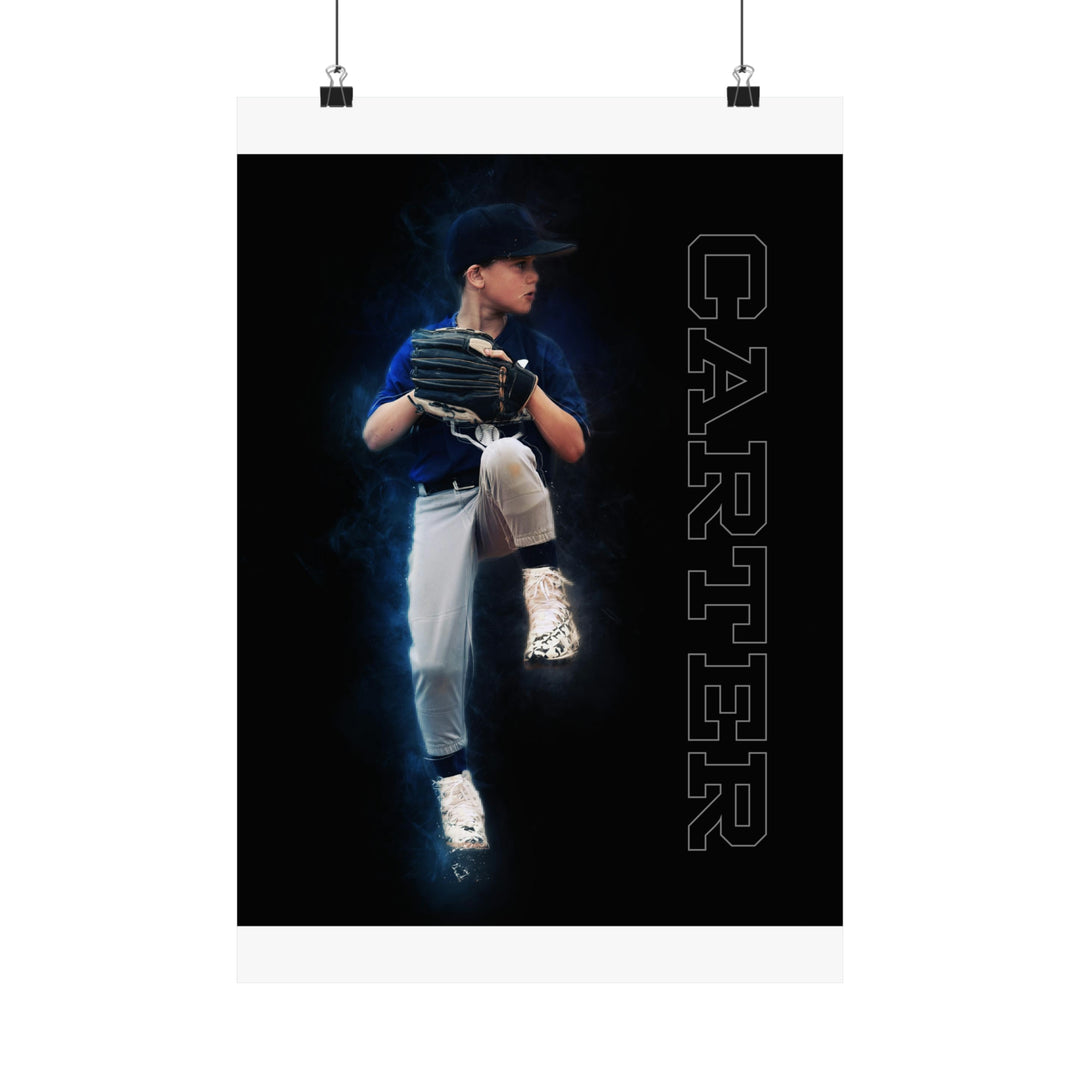 Matte Vertical Poster w/Gritty Effect