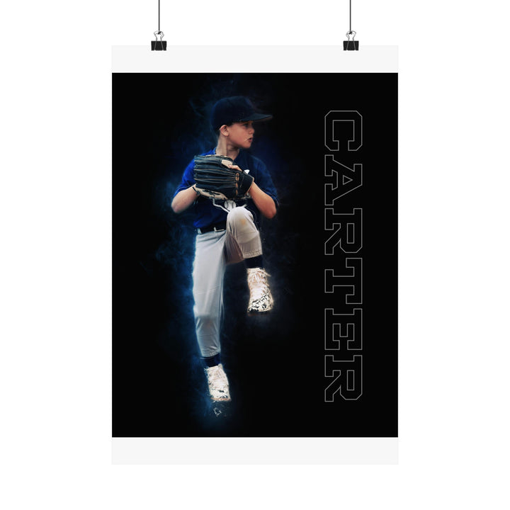 Matte Vertical Poster w/Gritty Effect