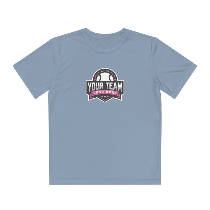 Unisex Youth Short Sleeve Competitor Moisture Wicking T-Shirt Color Options 1