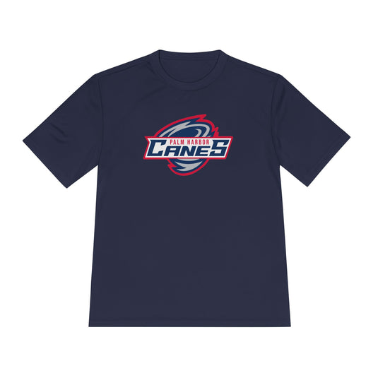 Palm Harbor Lady Canes Unisex Adult Moisture Wicking T-Shirt