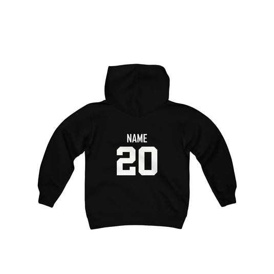 Coaler Youth Baseball Unisex Youth Basic Hooded Sweatshirt