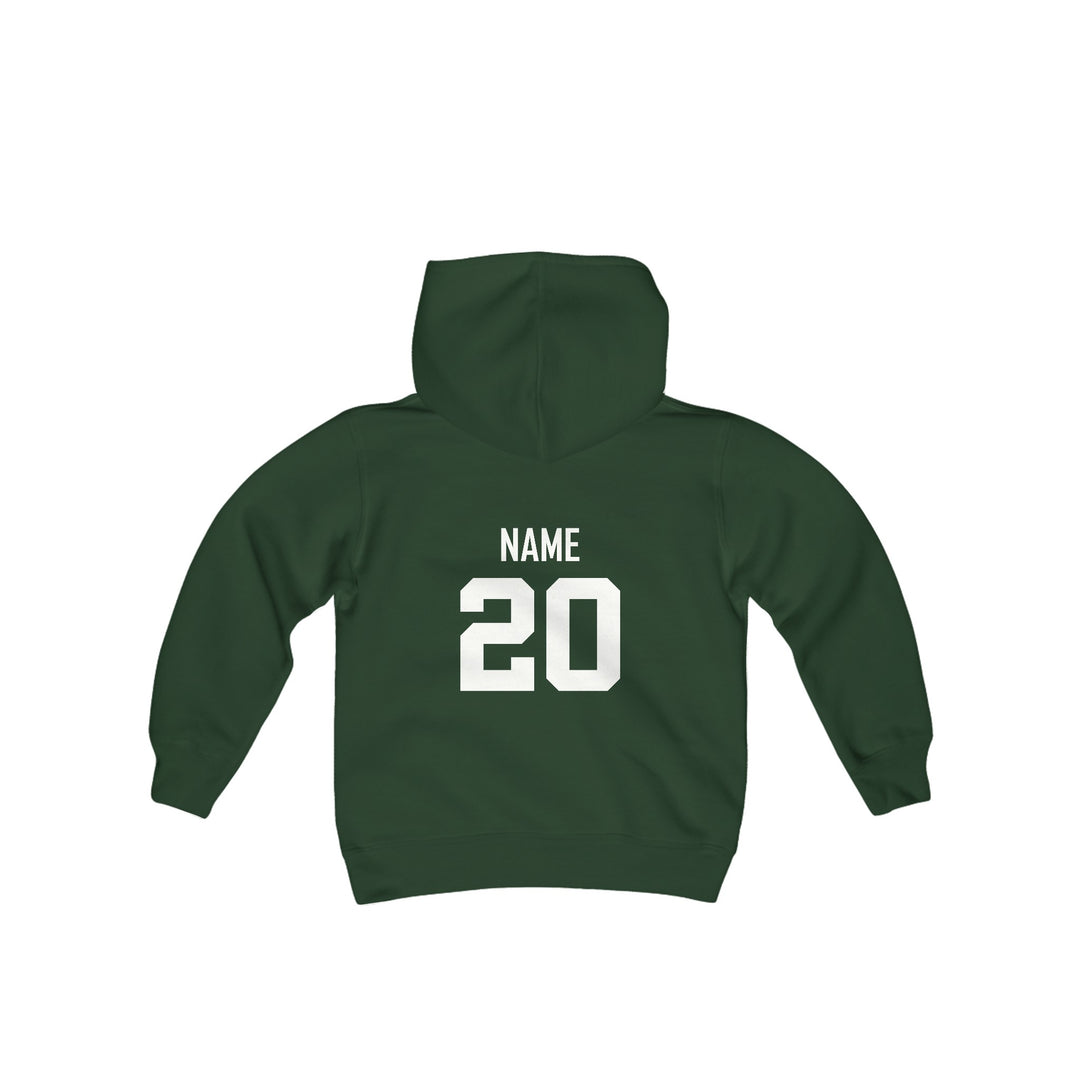 Coaler Youth Baseball Unisex Youth Hooded Sweatshirt