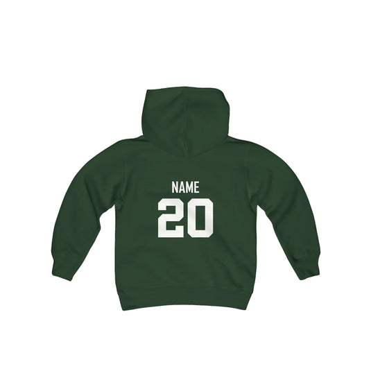 Coaler Youth Baseball Unisex Youth Basic Hooded Sweatshirt