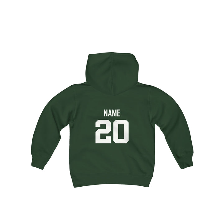 Coaler Youth Baseball Unisex Youth Hooded Sweatshirt
