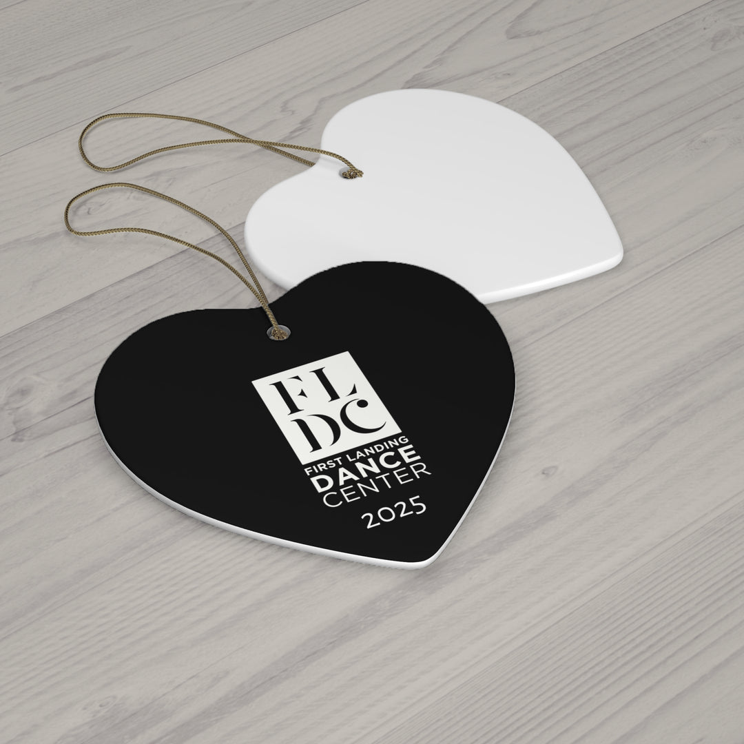 First Landing Center Dance Ceramic Ornament