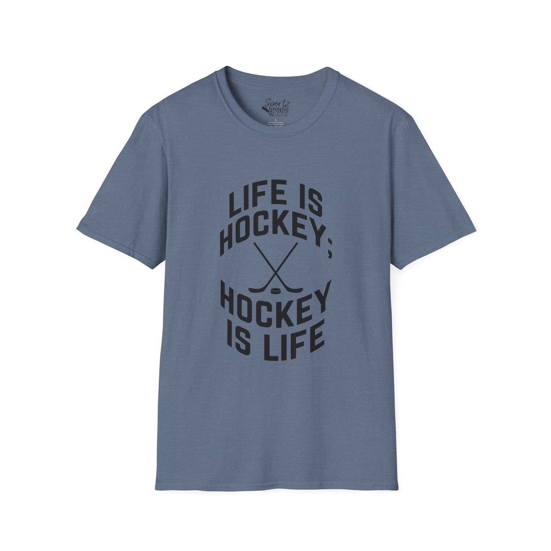 Life is Hockey Adult Unisex T-Shirt
