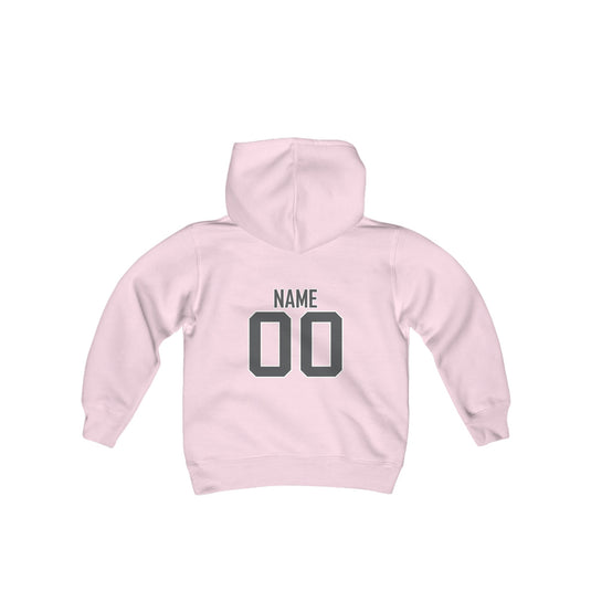 Edgewood Premier FC Unisex Youth Basic Hooded Sweatshirt - Breast Cancer Awareness