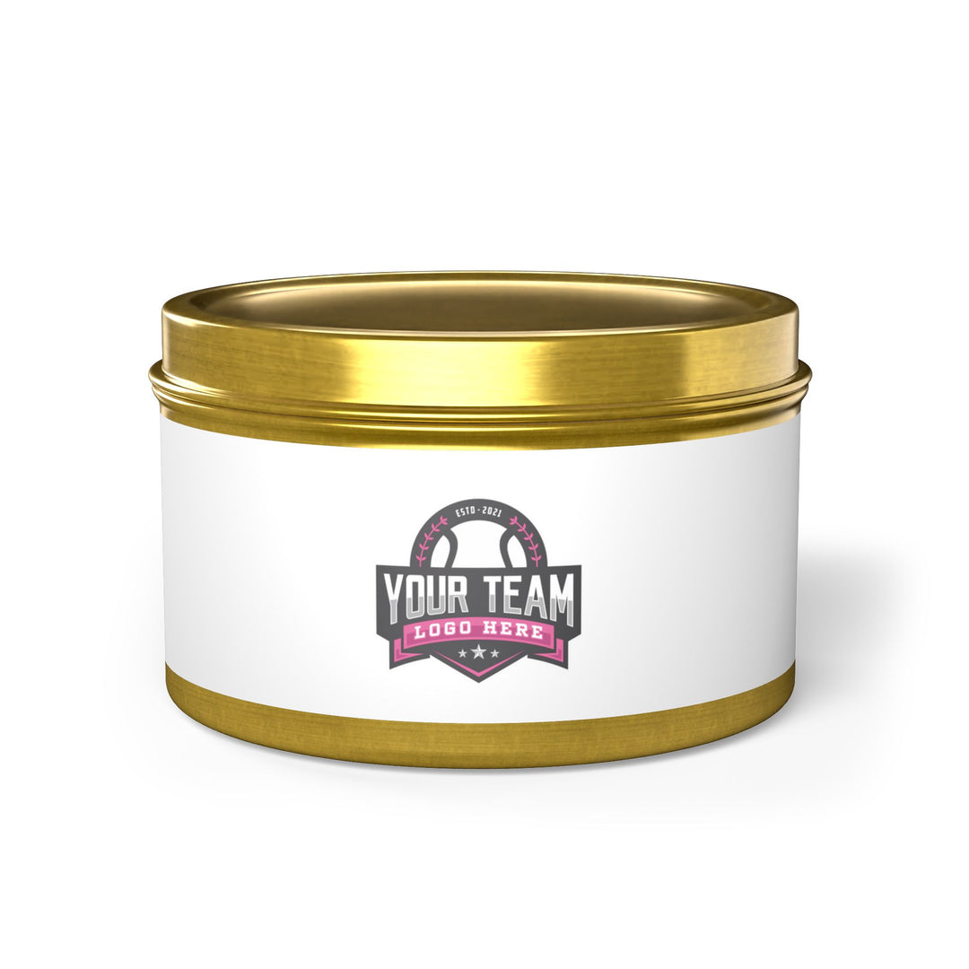 4 oz or 8 oz Tin Candles - 5 Scents & 3 Tin Colors to choose from