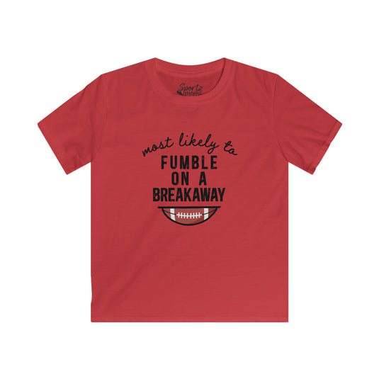 Most Likely To Football Youth Unisex Basic T-Shirt