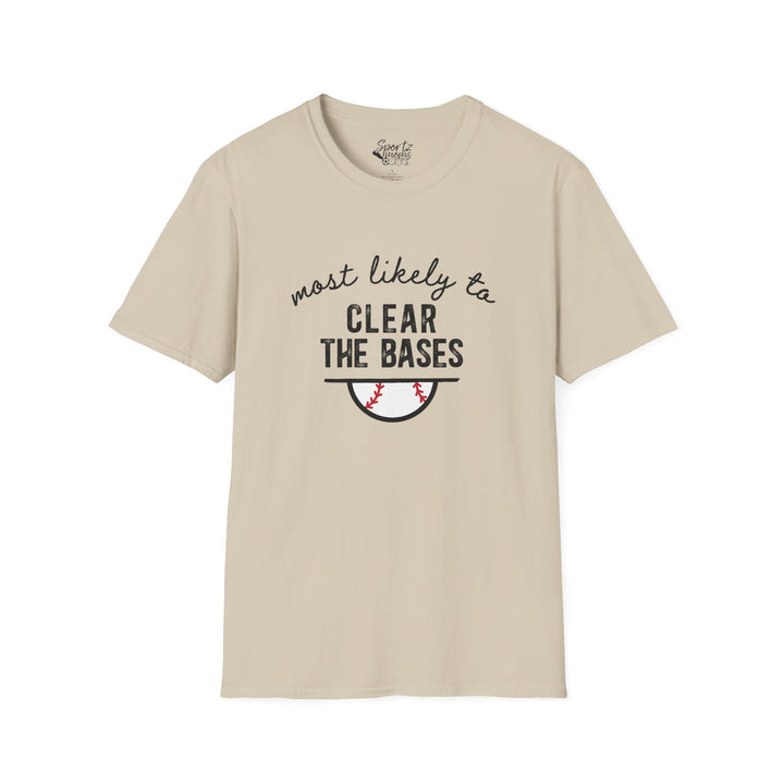Most Likely To Baseball Adult Unisex T-Shirt