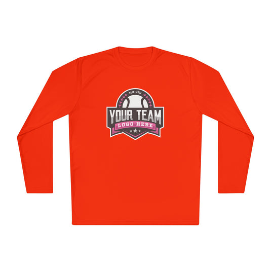 Unisex Adult Long Sleeve Competitor Moisture Wicking Shirt Color Options 1