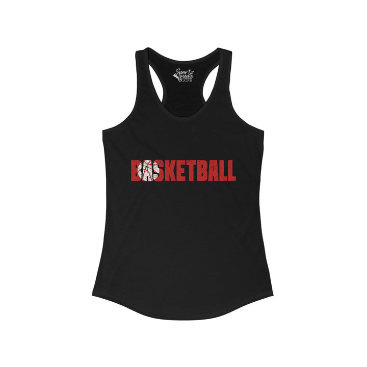 Basketball Adult Women's Racerback Tank