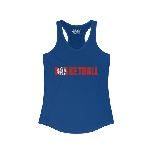 Basketball Adult Women's Racerback Tank