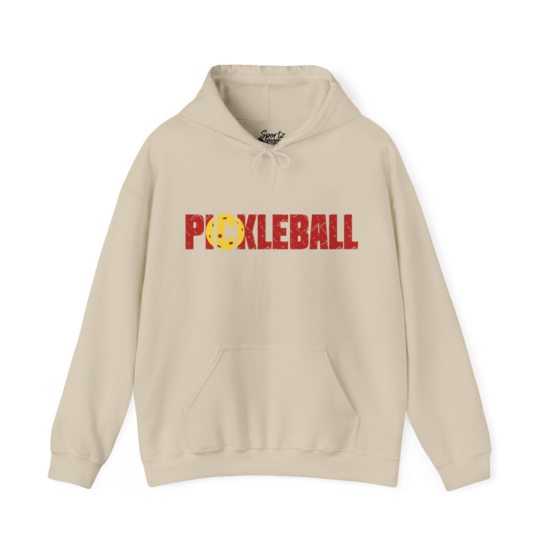 Pickleball Adult Unisex Hooded Sweatshirt