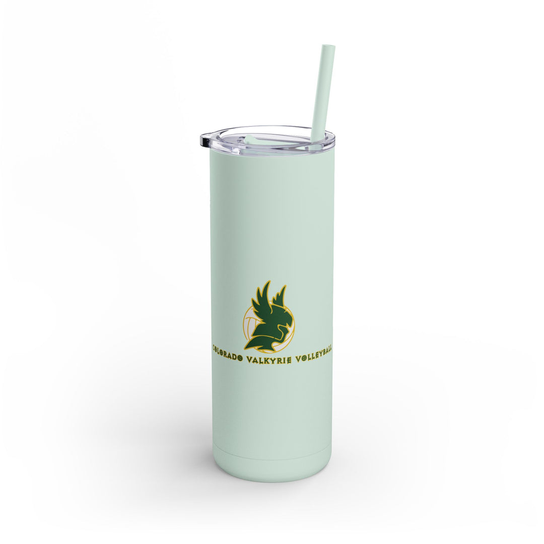 Colorado Valkyrie Volleyball Club Skinny Matte Tumbler 20oz